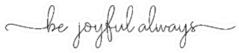 Be Joyful Always Christian Bible Saying Sticker