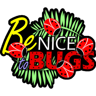 Be Nice To Bugs Ladybug Sticker