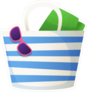 Beach Bag Sticker