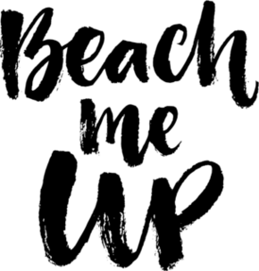 Beach Me Up Text Sticker