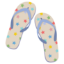 Beach Star Flip-flops Sticker