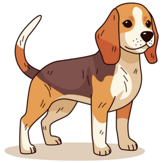 Beagle Dog Sticker