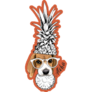Beagle Pineapple Sticker