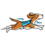 Beagle Race Sticker