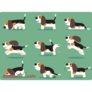 Beagle Sticker Sheet