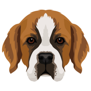 Beautiful Bernard Sticker