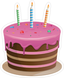 Beautiful Cake Sticker