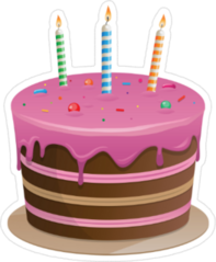 Beautiful Cake Sticker