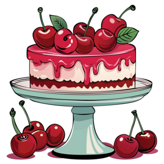 Beautiful Cake Sticker