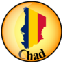 Beautiful Chad Logo Sticker