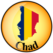 Beautiful Chad Logo Sticker