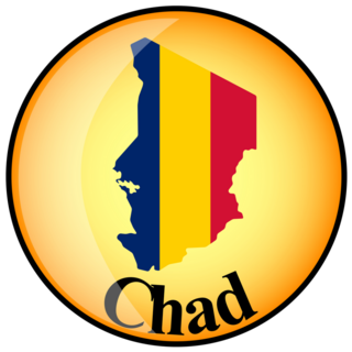 Beautiful Chad Logo Sticker