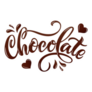 Beautiful Chocolate Handwritten Sticker