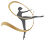 Beautiful Gymnast Silhouette Sticker