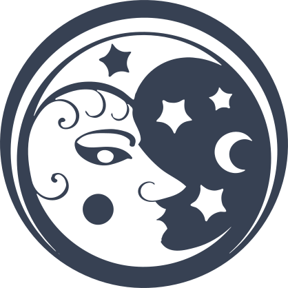 Beautiful Moon Sticker