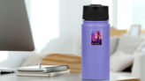 Beautiful Sunset Thailand Poster Sticker on a Water Bottle (New) example