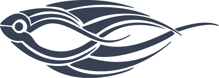 Beautiful Tribal Fish Sticker