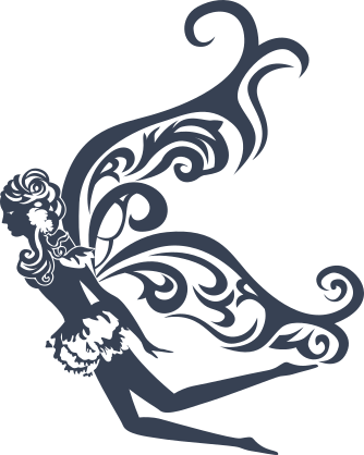 Beautifuly Detailed Fairy Sticker