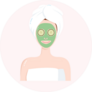 Beauty Mask Relaxation Sticker