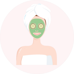 Beauty Mask Relaxation Sticker