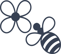 Bee & Daisy Flower