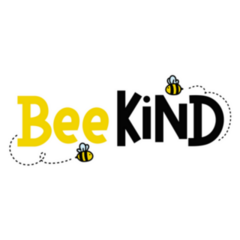 Bee Kind Funny Inspirational Lettering Sticker