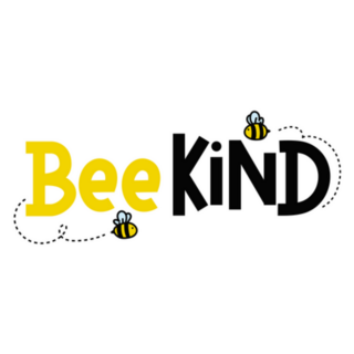 Bee Kind Funny Inspirational Lettering Sticker