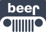 Beer Jeep Sticker