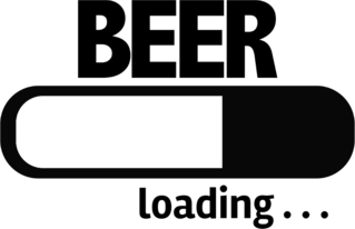 Beer Progress Bar Loading Sticker