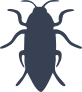 Beetle Silhouette Sticker