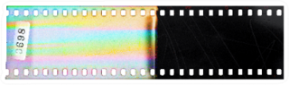 Beginning Of 35mm Negative Filmstrip Photographer Sticker