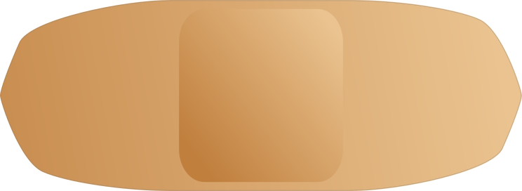 Beige Bandage Sticker