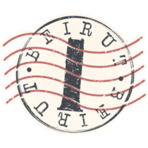 Beirut Postal Sticker
