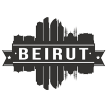 Beirut Silhouette Sticker