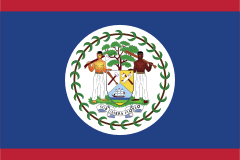 Belize Country Flag Sticker