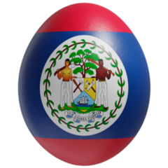 Belize Egg Sticker