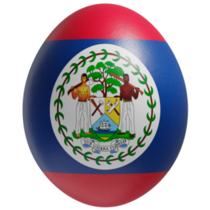 Belize Egg Sticker