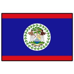 Belize Flag Icon Sticker