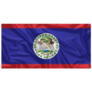 Belize Flag Wind Waving Sticker