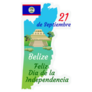 Belize Independence Celebration Sticker