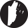 Belize Map Element Sticker