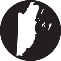 Belize Map Element Sticker