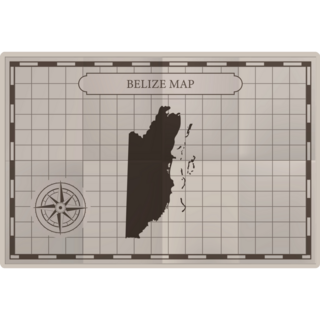 Belize Old Classic Paper Sticker