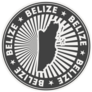 Belize Round Badge Sticker