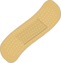 Bendy Band Aid Bandage Sticker