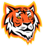Bengal Tiger Head Mascot Sticker