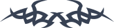 Bent Gothic Border Sticker