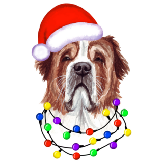 Bernard Christmas Sticker