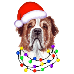 Bernard Christmas Sticker