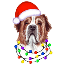 Bernard Christmas Sticker